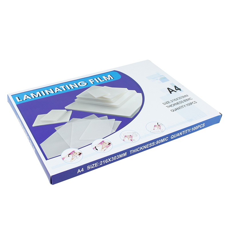 Folie laminat Glossy A4 80 microni set 100 bucati - imagine 4